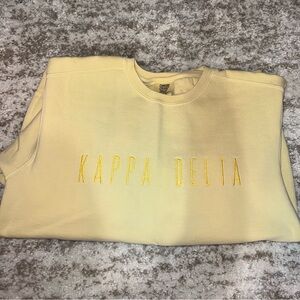 Comfort Colors Kappa Delta Sweatshirt